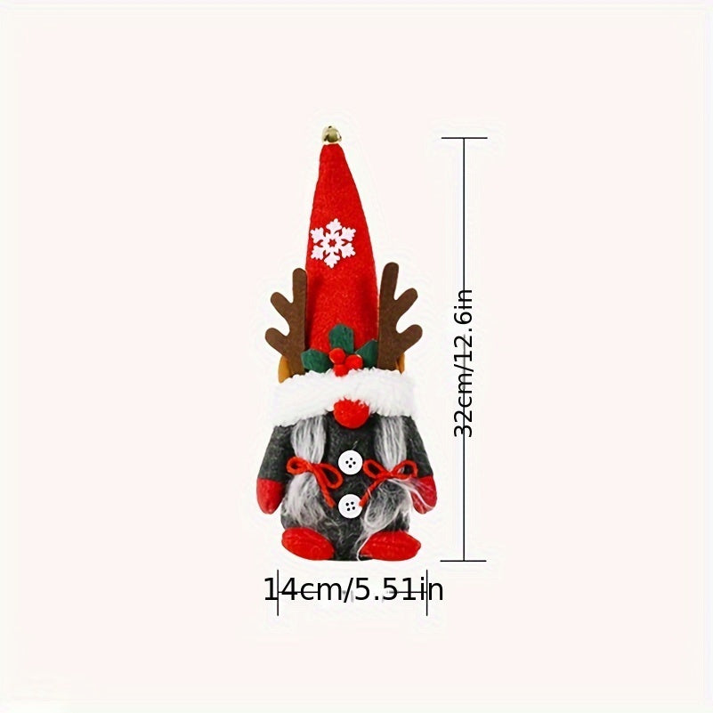 Niedlicher Weihnachtswichtel Rentier-Plüsch