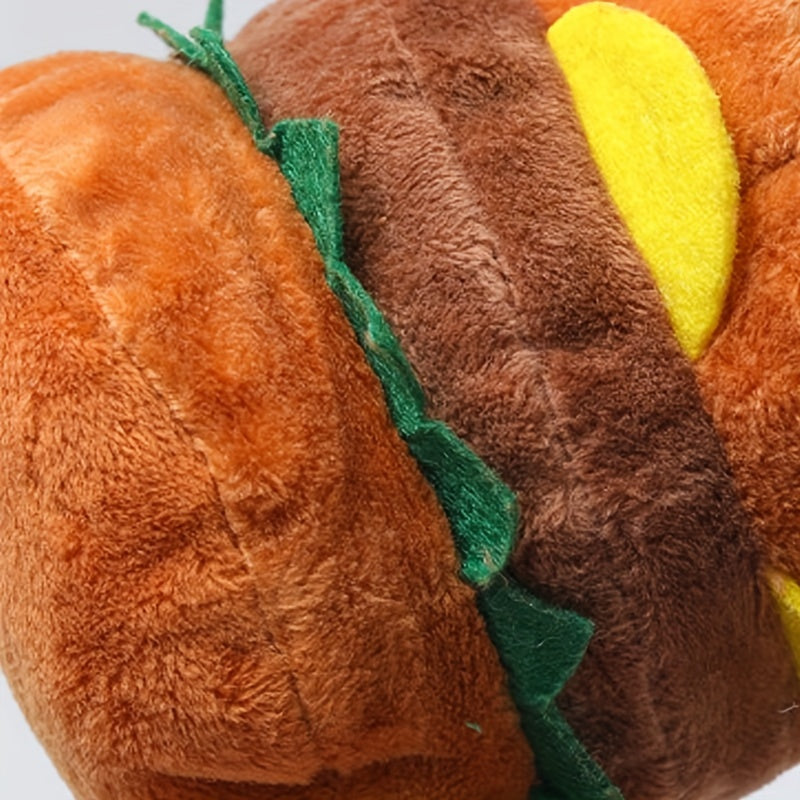 Burger - Knisterspielzeug Hund