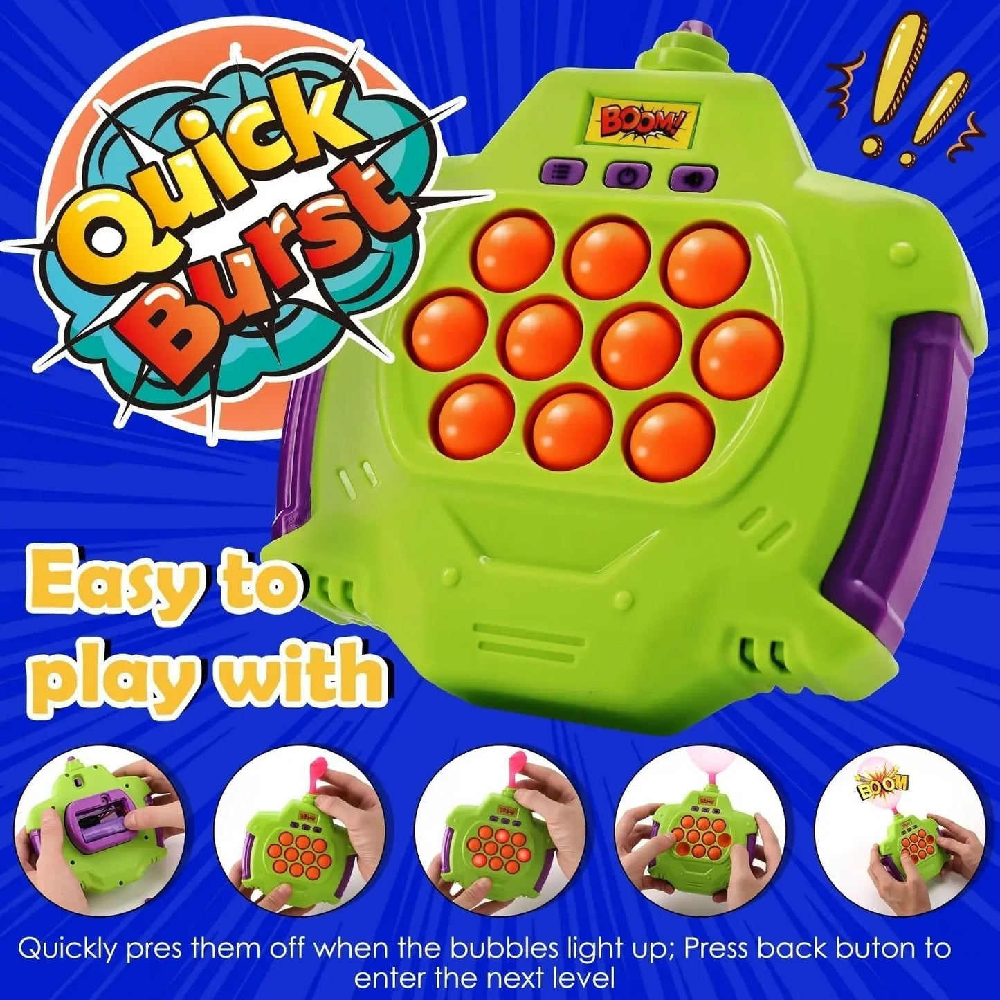 Quick Burst - die ultimative ballonschlacht - fidget pop spiel