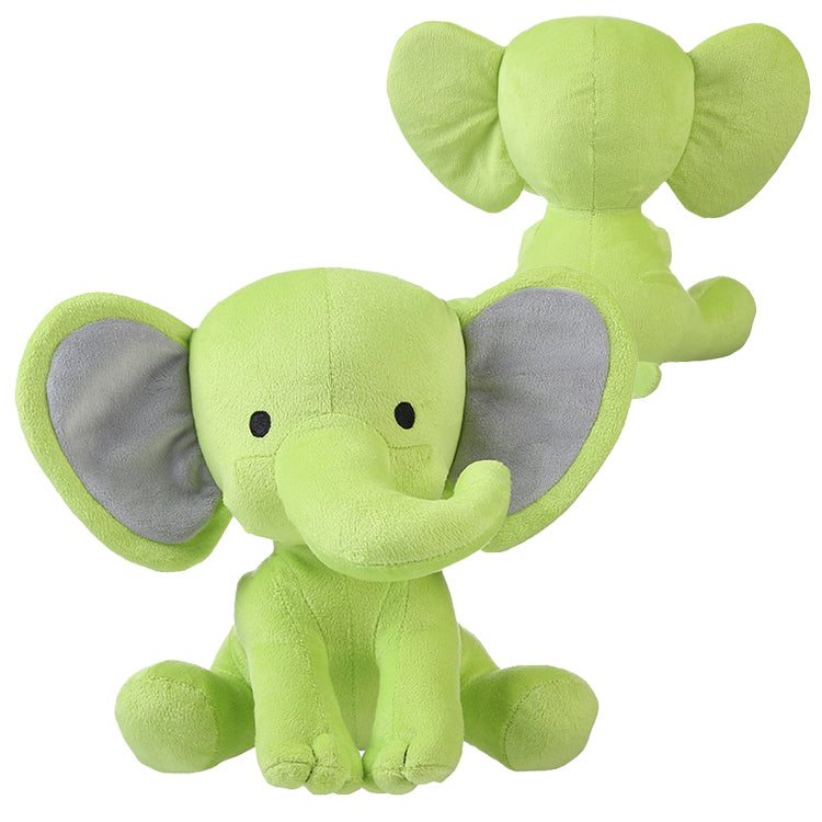Elefant Plüschtier mit Schleife am Ohr