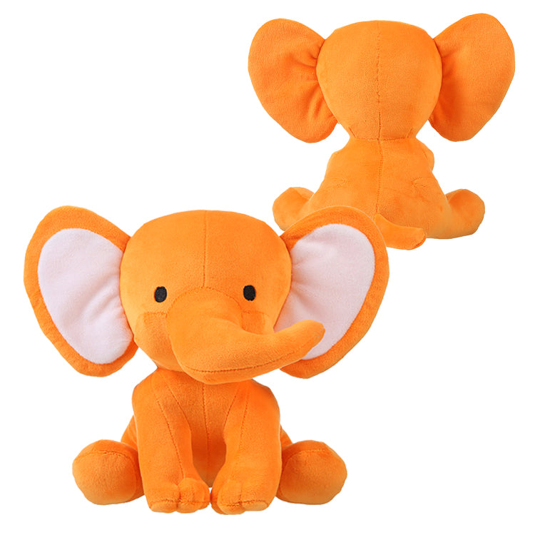 Elefant Plüschtier mit Schleife am Ohr