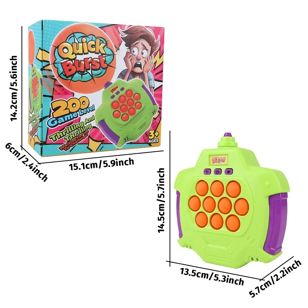 Quick Burst - die ultimative ballonschlacht - fidget pop spiel
