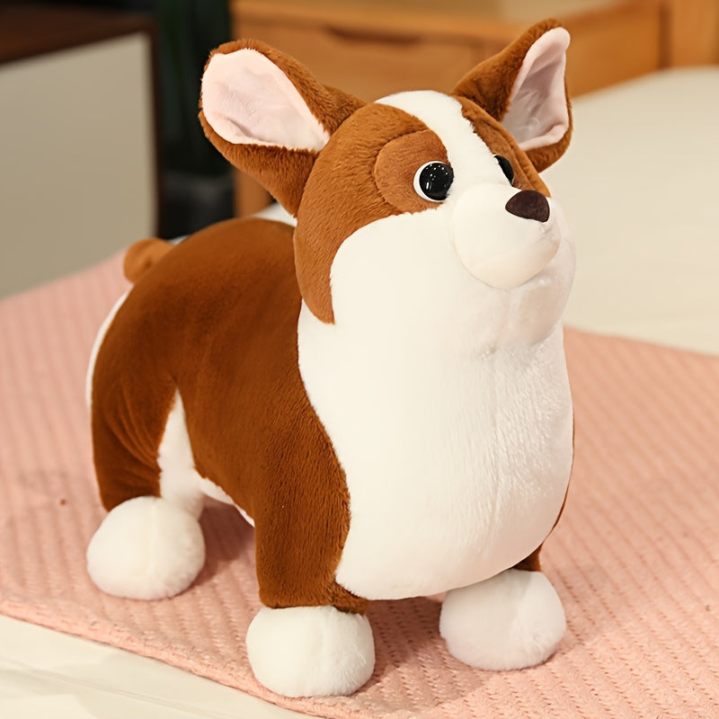 Realistisches Corgi-Plüschspielzeug