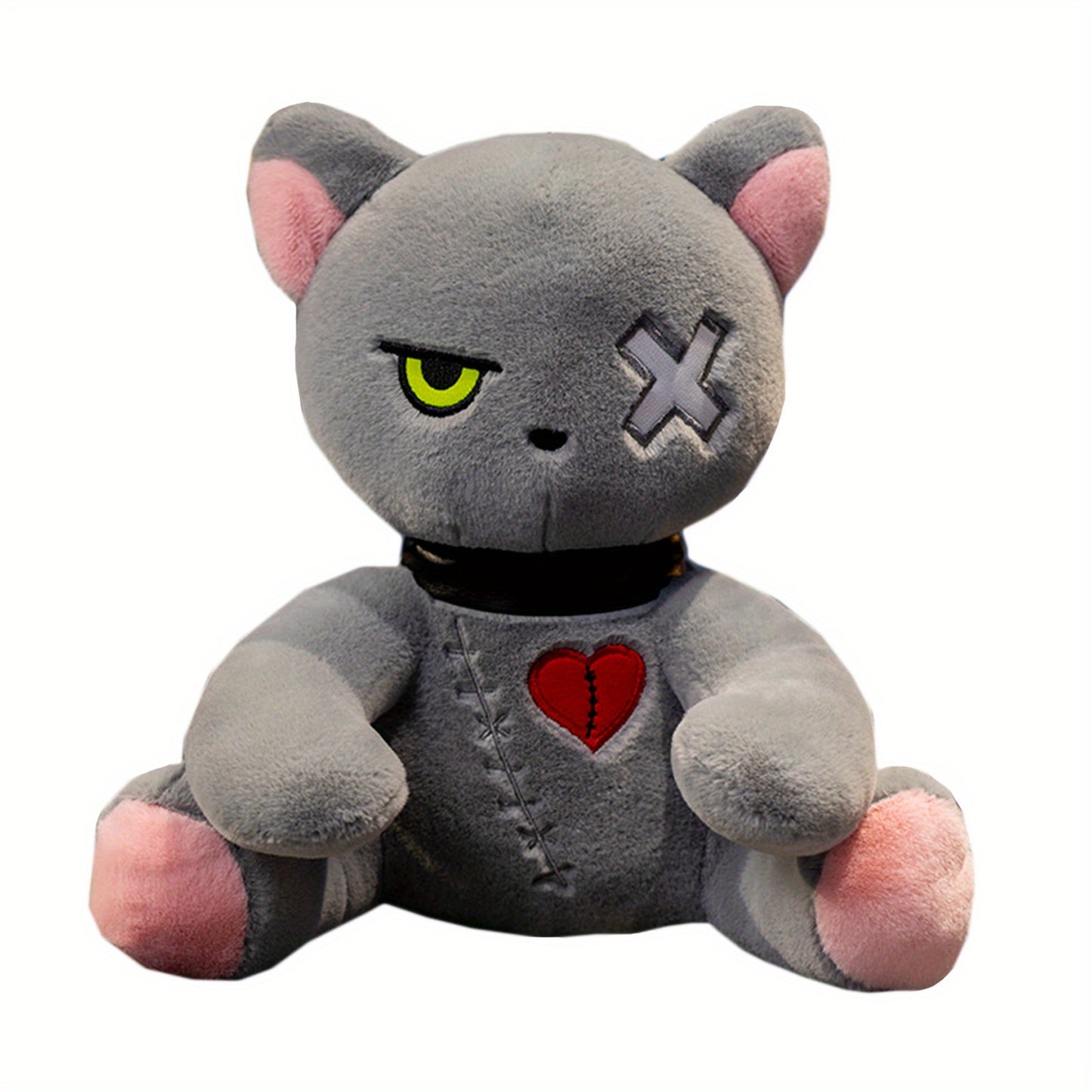 Hex – Gruselige Halloween Katzen Plüschfigur