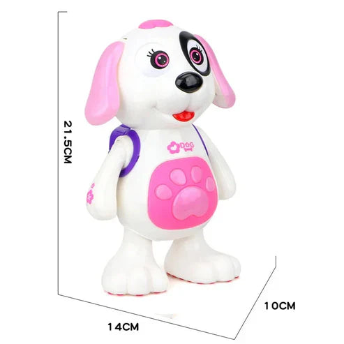 Tanzender roboter mit licht und musik