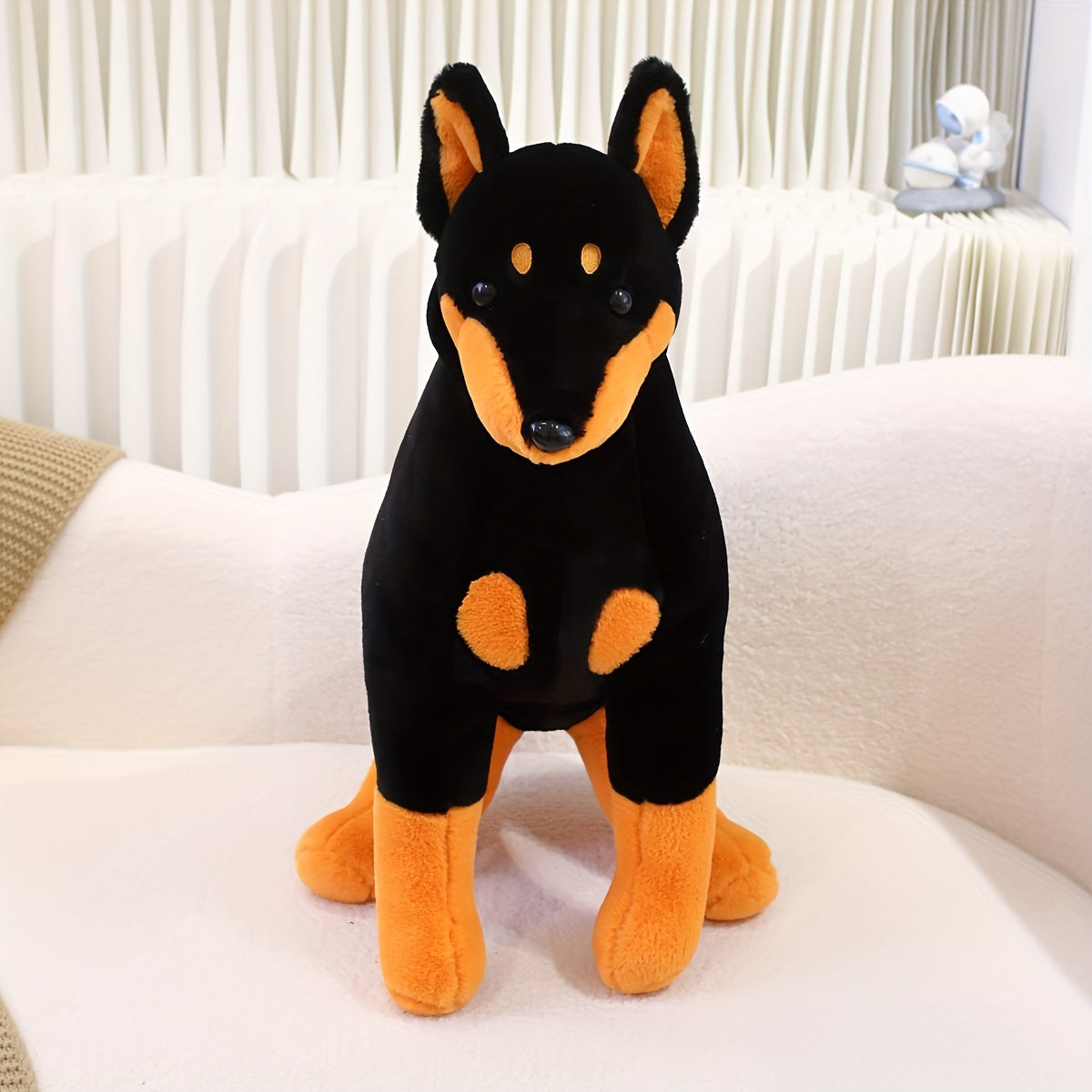 Dobermann Plüschhund