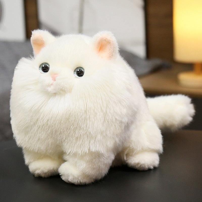 Bezaubernde Fuzzy Mähne Kitty Katze Plüschtiere