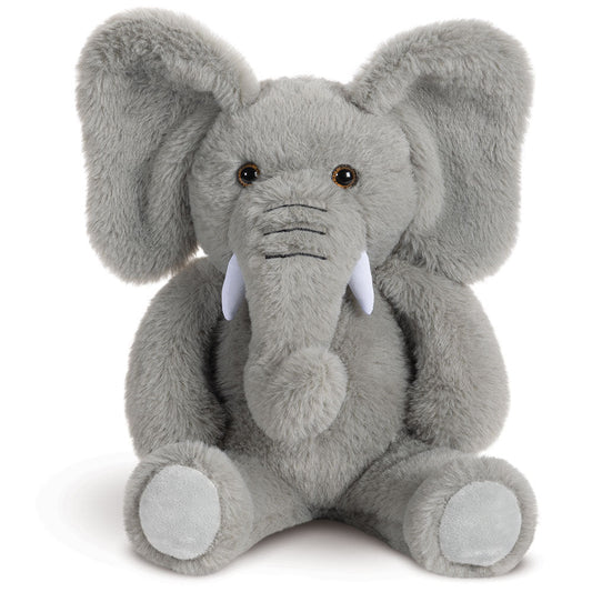 Kuscheliger Elefant Grau