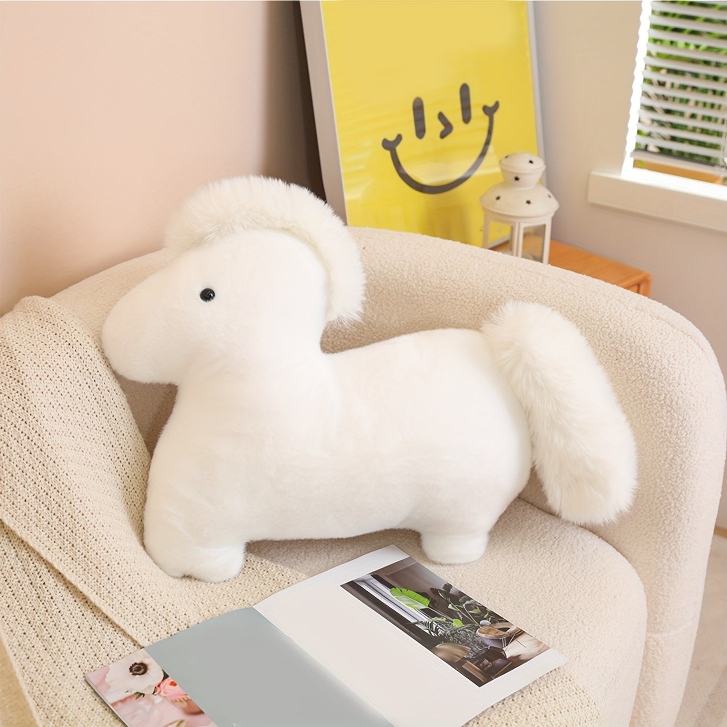 Kuscheliges Plüschpony