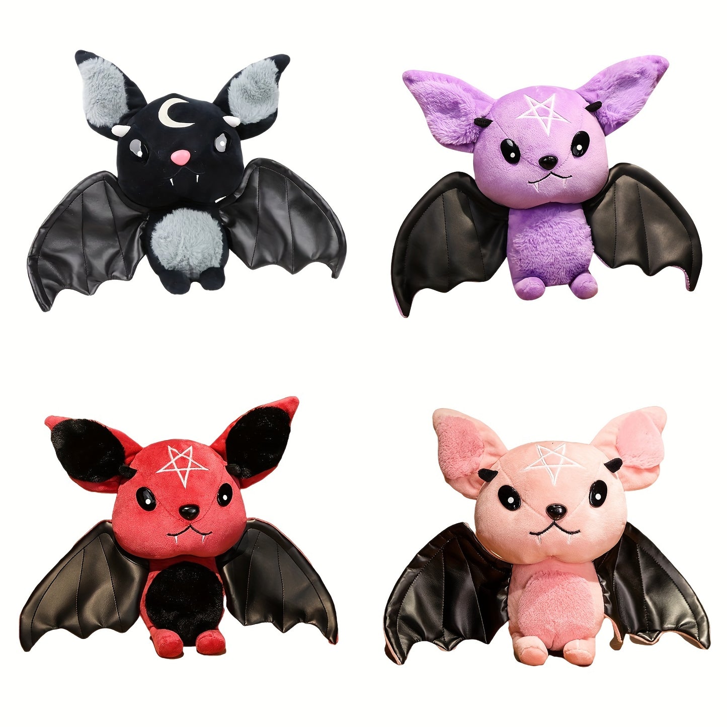 Luna – Kawaii Halloween Fledermaus Plüschfigur