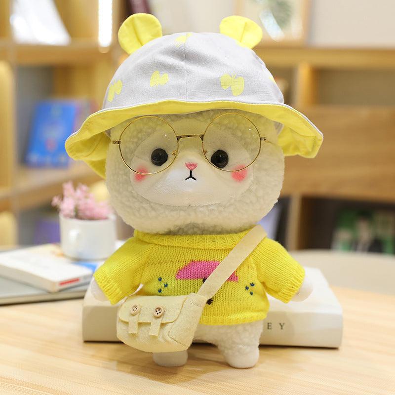 Cho Kawaii Baby Sheep In Various Cute Outfits Plush Toy O 30cm Stuffed Animals - Plushie Depot