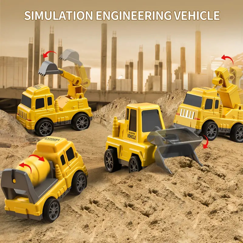 Baufahrzeug Transporter - Perfektes Geschenk!