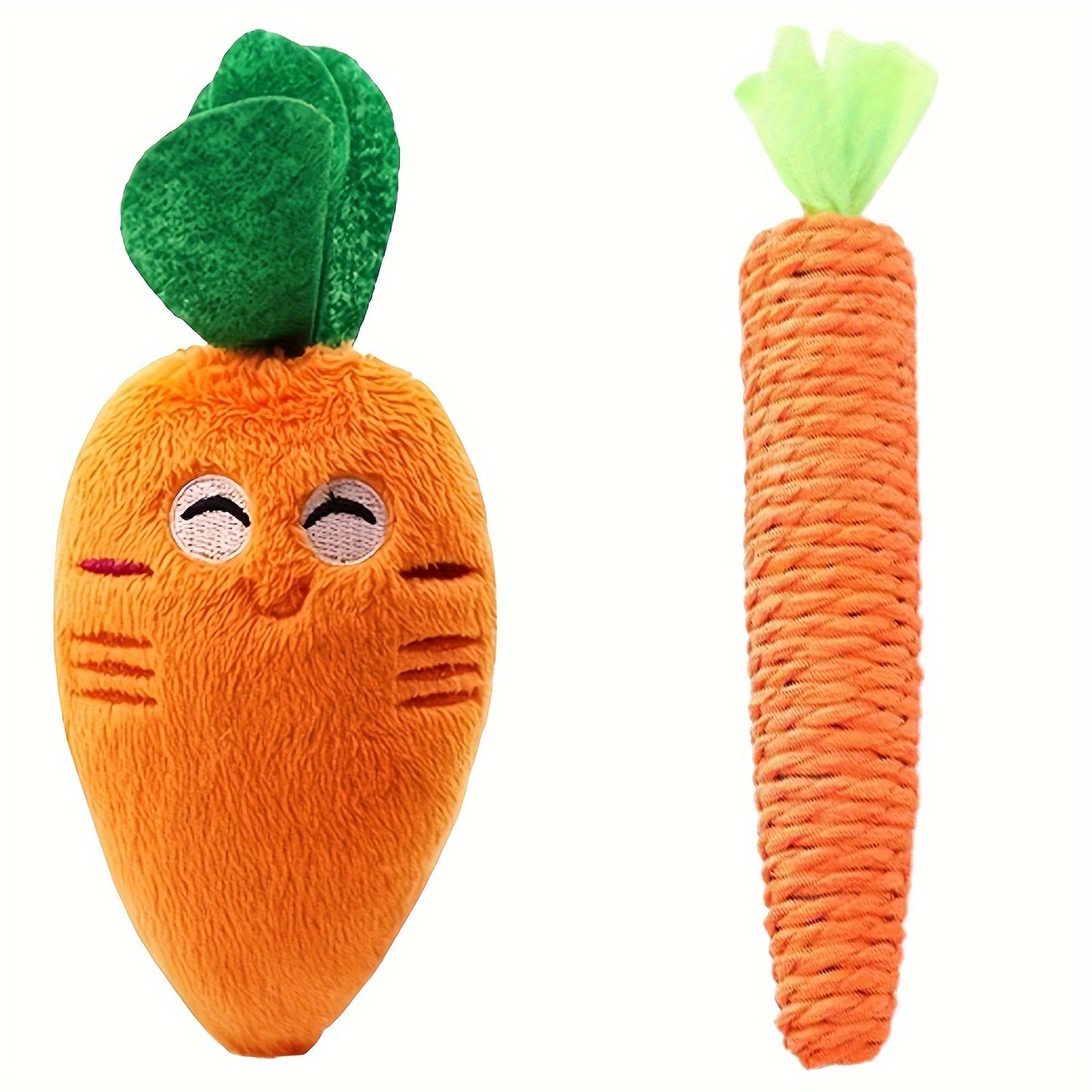 Lustige Karotten-Kauspielzeug für Haustiere