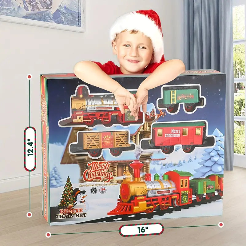 Weihnachtszug um den Baum - Elektrisches Set für Kinder