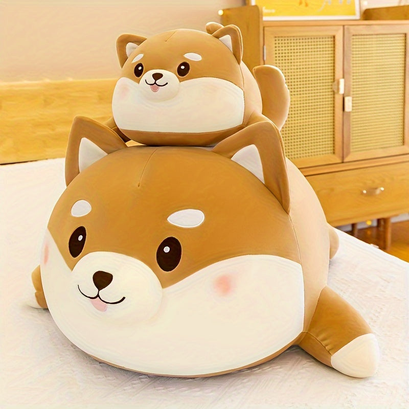 Weiches, süßes Shiba Inu Plüschtier – Fett und flauschig