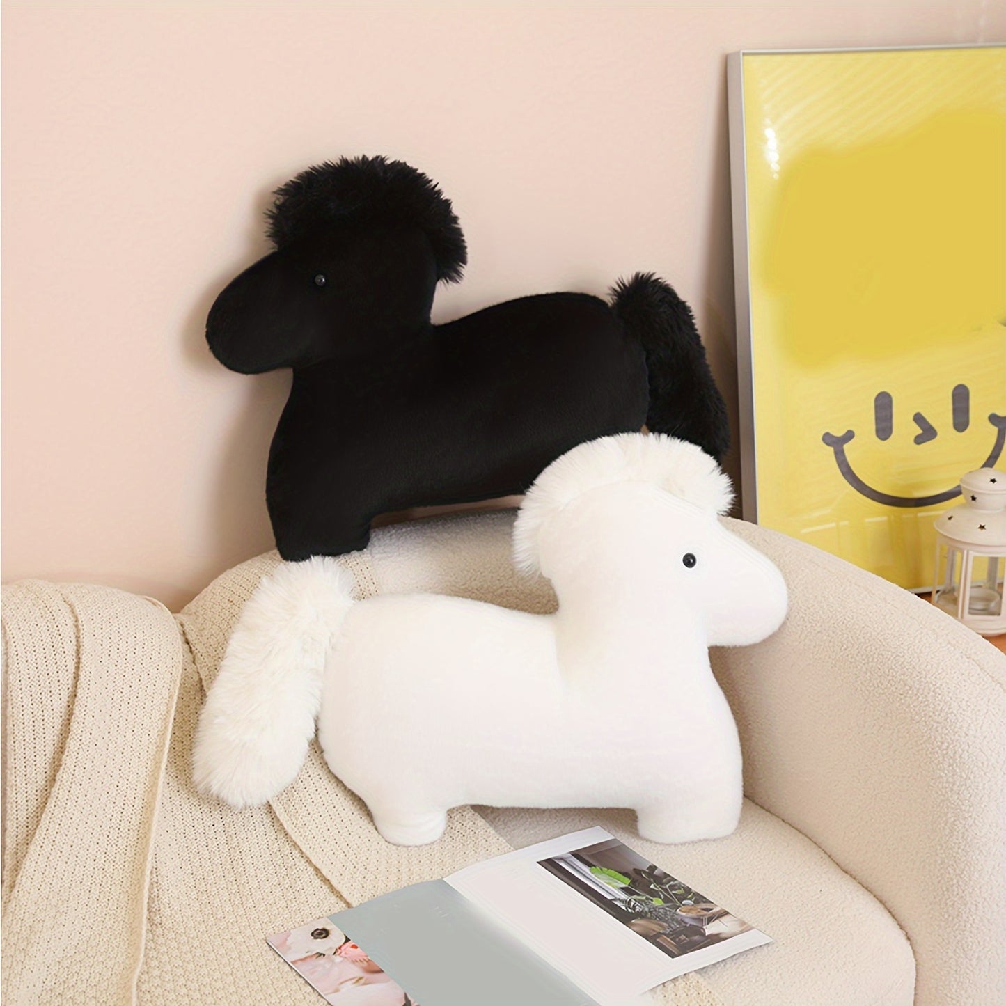 Kuscheliges Plüschpony