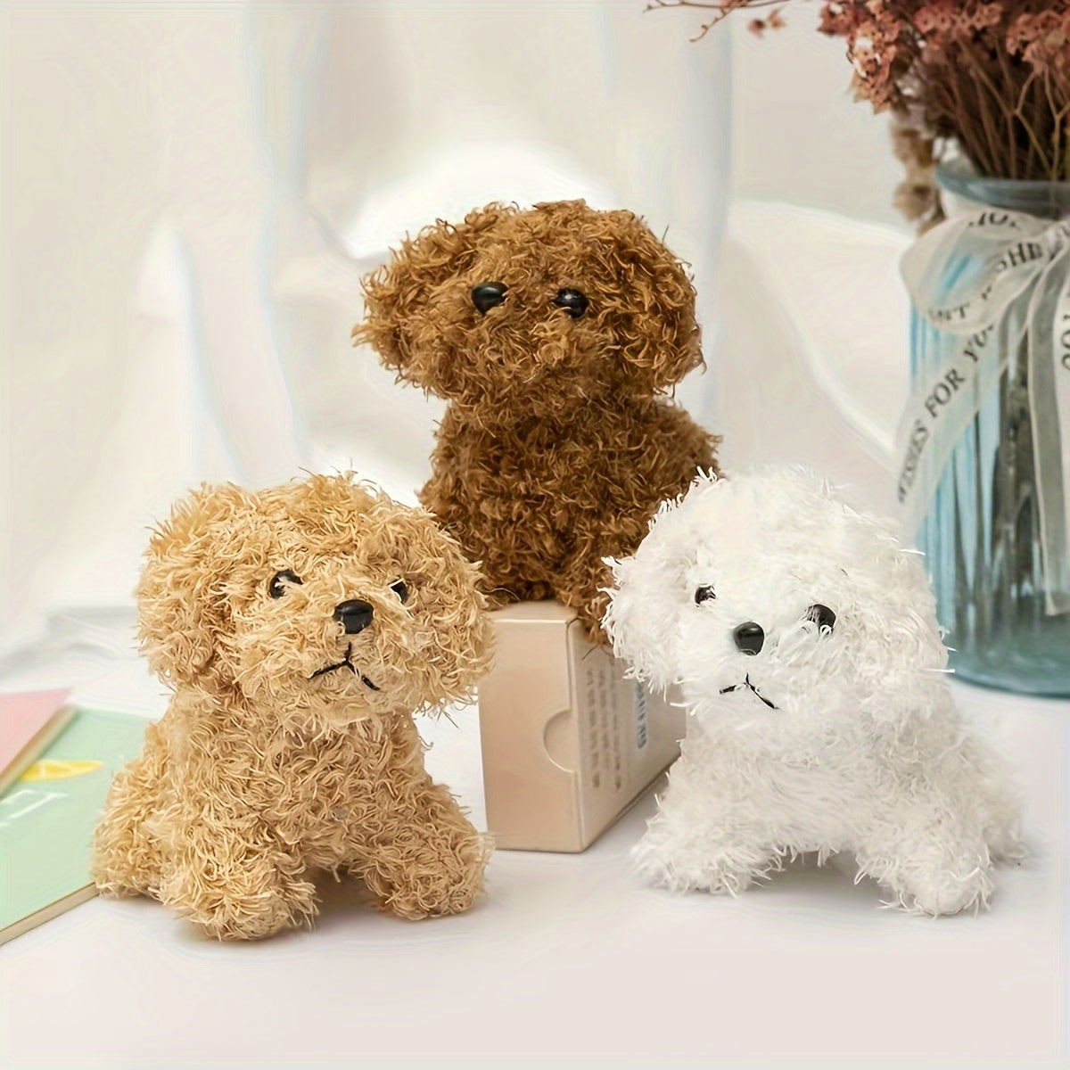 Flauschiger Welpenfreund