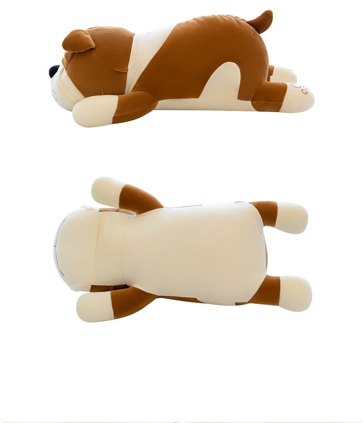 Schmuse-Bulldogge - Plüschkissen