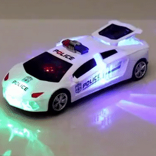 Supercar toy - beweglich und leuchtend - spielzeugauto