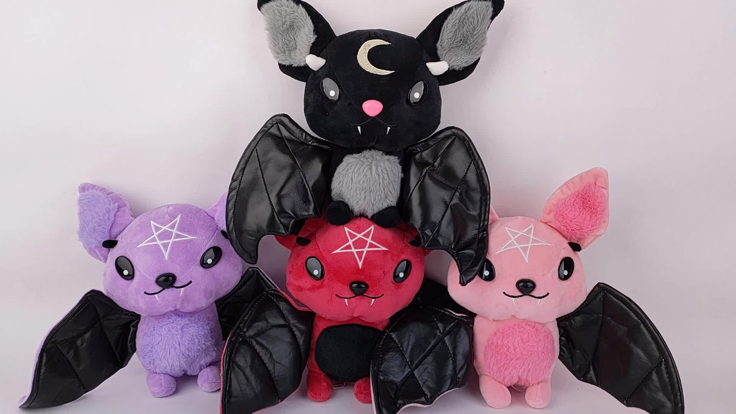 Luna – Kawaii Halloween Fledermaus Plüschfigur