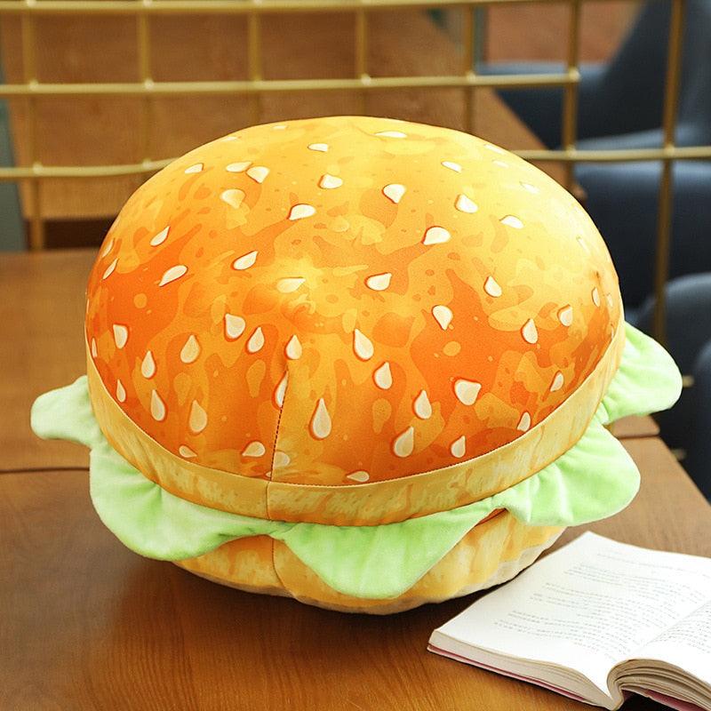 Sandwich und Hamburger Plüsch Sitzkissen Kissen
