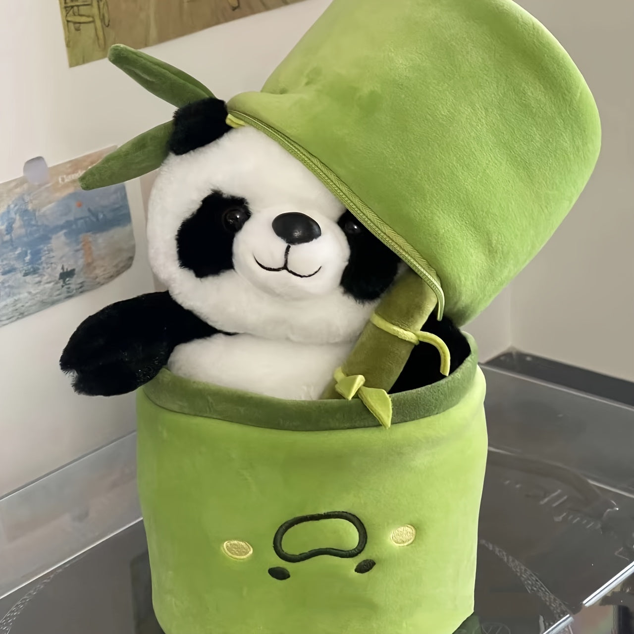 Bambus Panda Plüschspielzeug
