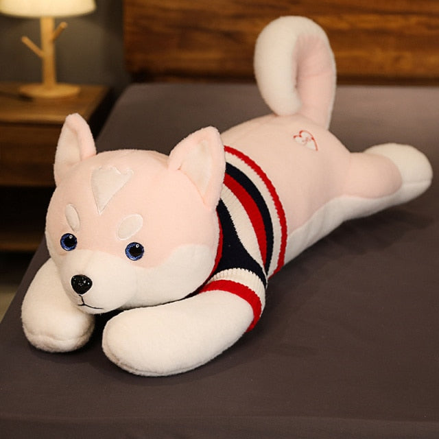 Großes Kuschel-Husky Kissen