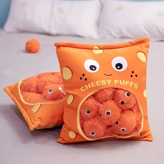 Puff Snack Kissen - Eine Tüte Puff Puppen Stofftiere