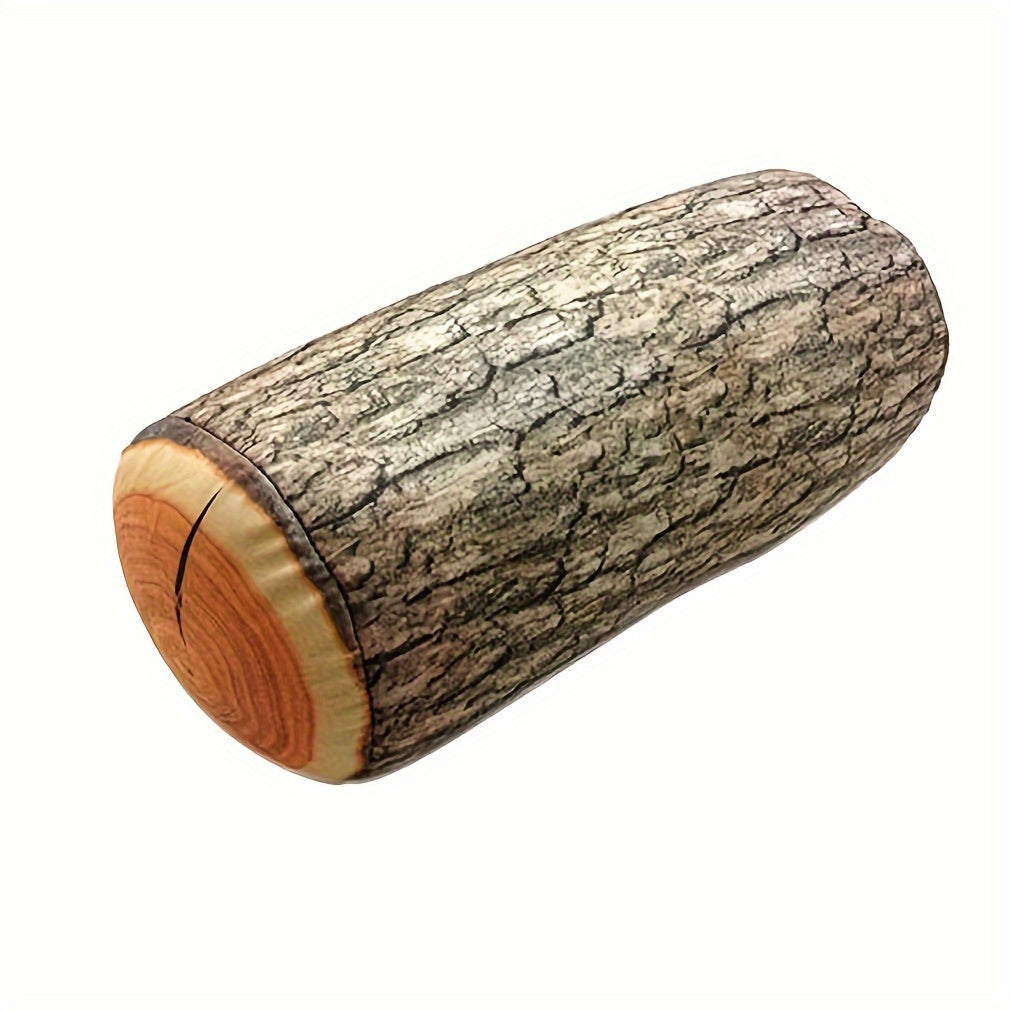 Baumstamm-Kuschelkissen