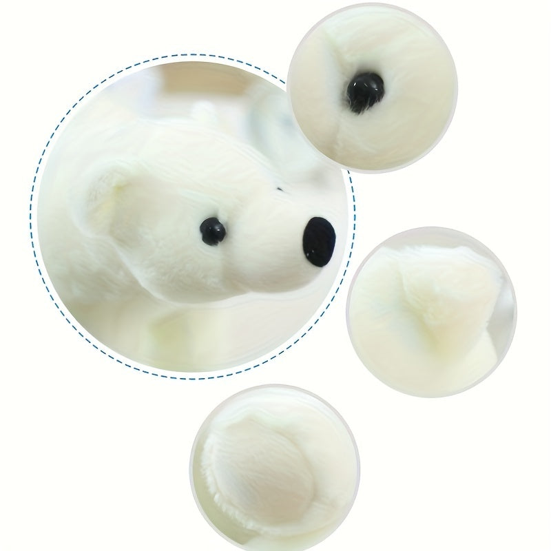 Eisbär Kinderpuppe Weiß
