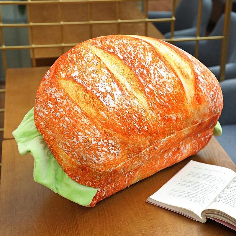 Sandwich und Hamburger Plüsch Sitzkissen Kissen