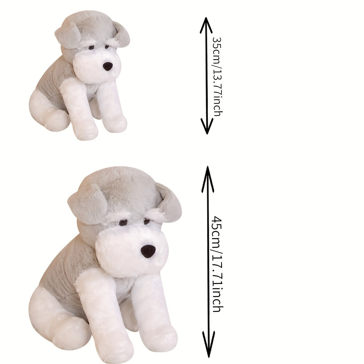 Süßer Schnauzer Plüsch