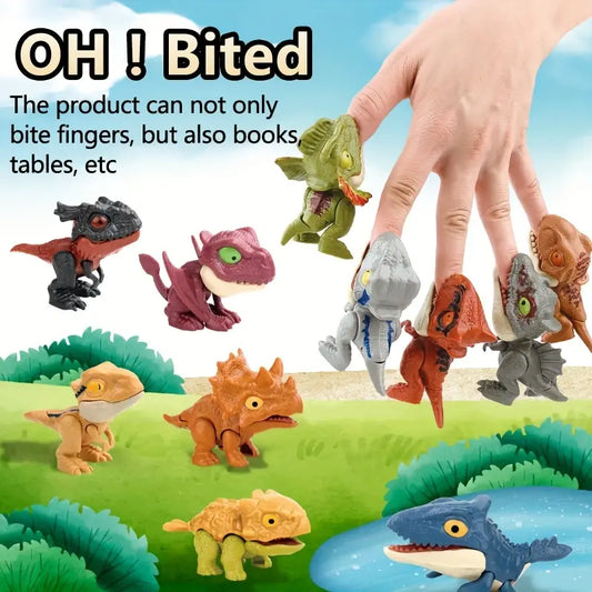 20 Mini Dino-Fingerpuppen - Sammlerstücke für Kids!