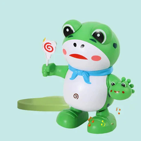 Tanzender roboter mit licht und musik