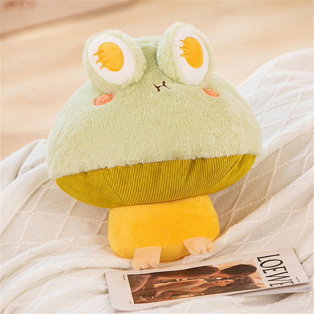 Witziger Pilz Frosch Plüsch