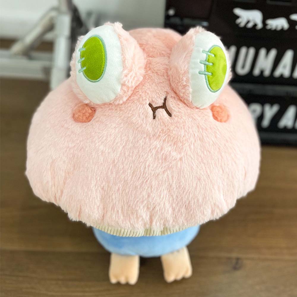 Witziger Pilz Frosch Plüsch