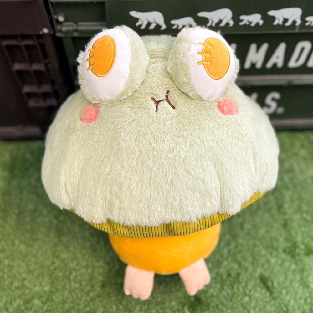 Witziger Pilz Frosch Plüsch