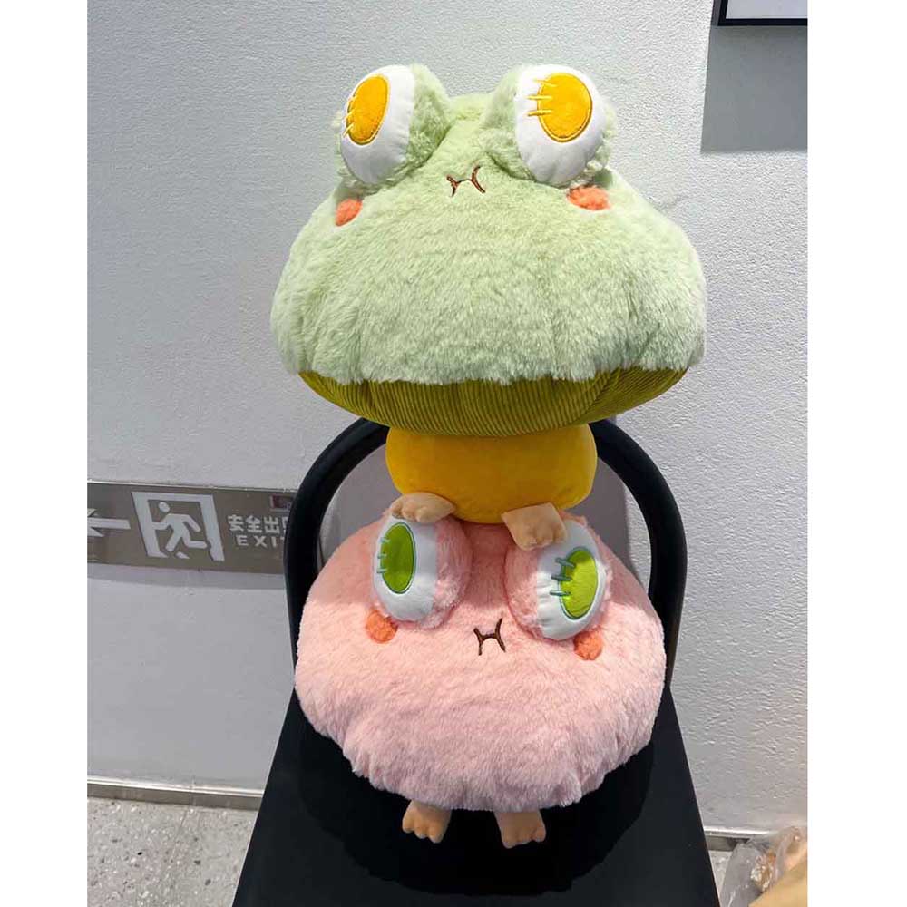 Witziger Pilz Frosch Plüsch