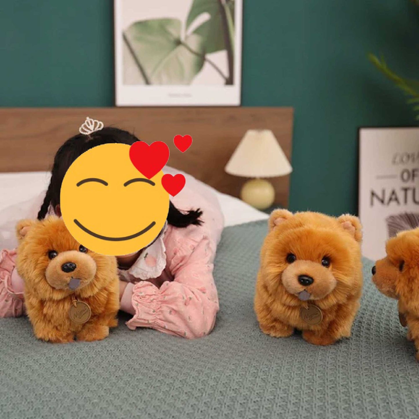 Kuscheliger Chow-Chow - Plüschtier