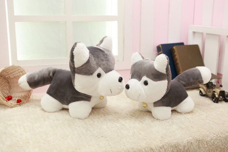 Klingelnder Husky Welpe