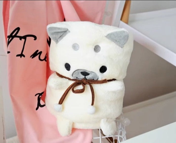 Weltenbummler Husky Kuscheldecke