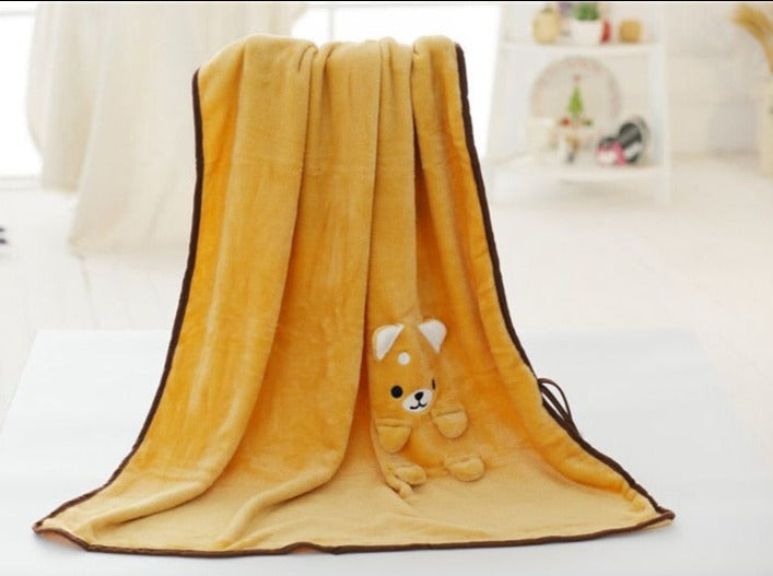 Weltenbummler Husky Kuscheldecke