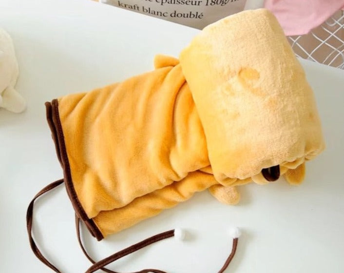 Weltenbummler Husky Kuscheldecke
