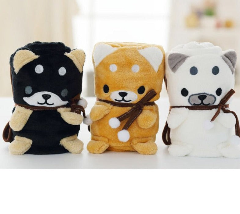 Weltenbummler Husky Kuscheldecke