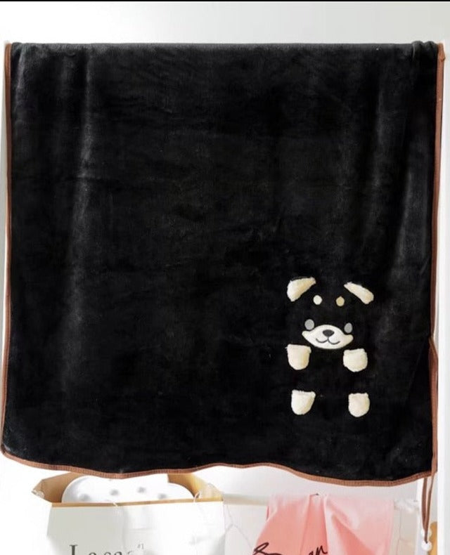Weltenbummler Husky Kuscheldecke
