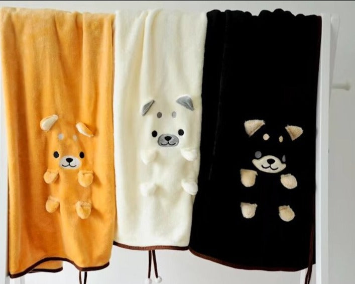 Weltenbummler Husky Kuscheldecke
