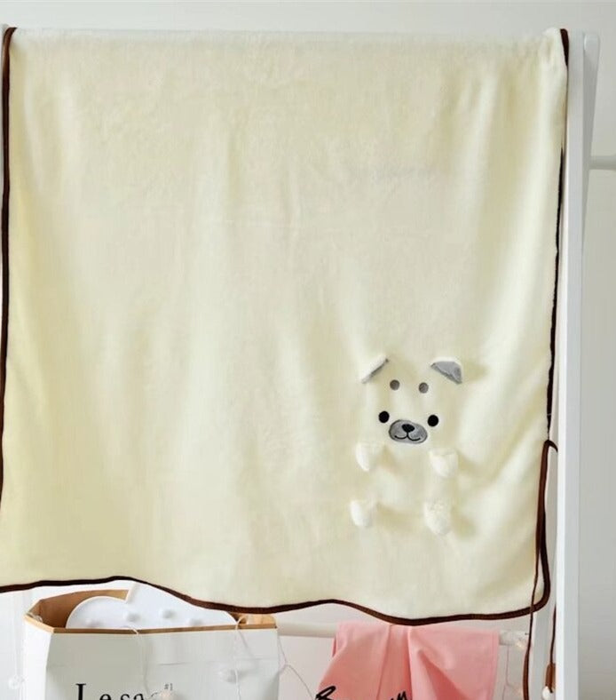 Weltenbummler Husky Kuscheldecke