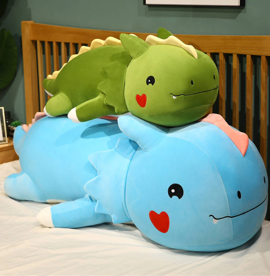 Kawaii dinosaurier kuscheliger plüschfreund