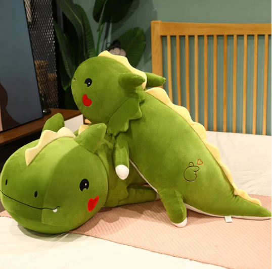 Kawaii dinosaurier kuscheliger plüschfreund
