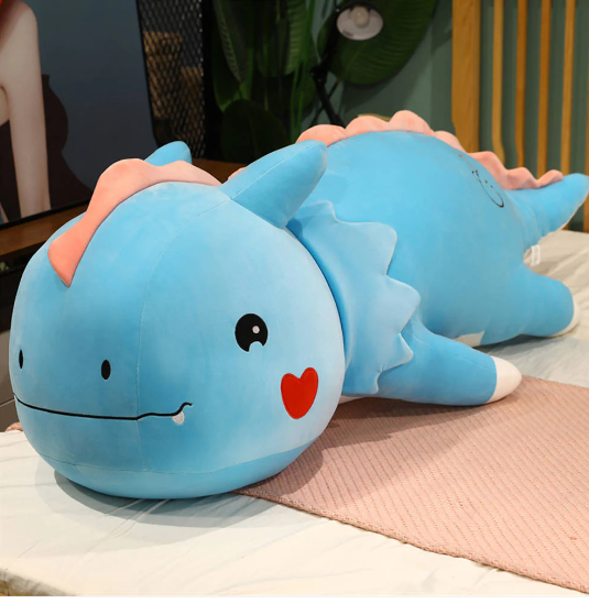 Kawaii dinosaurier kuscheliger plüschfreund